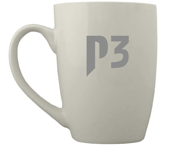 Porcelain cup Artemis, Logo silver